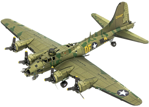 3D Metal Kits - B-17 Flying Fortress - COLOR